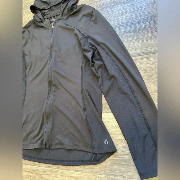 THE AMERICAN OUTDOORSMAN FOR WOMAN Black Zip Up Lightweight Jacket Size Large - Picture 4 of 10